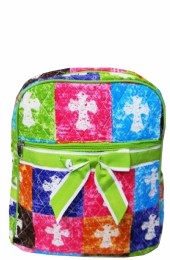 Quilted Backpack-CCQ2828/LIME